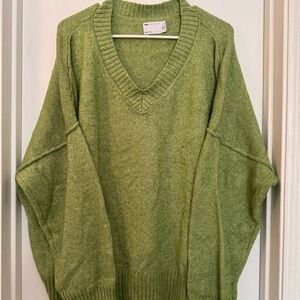 ASOS Green V-Neck Sweater